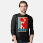 Vote Meep-Mens-Long Sleeved-Tee-drbutler