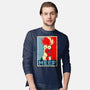 Vote Meep-Mens-Long Sleeved-Tee-drbutler