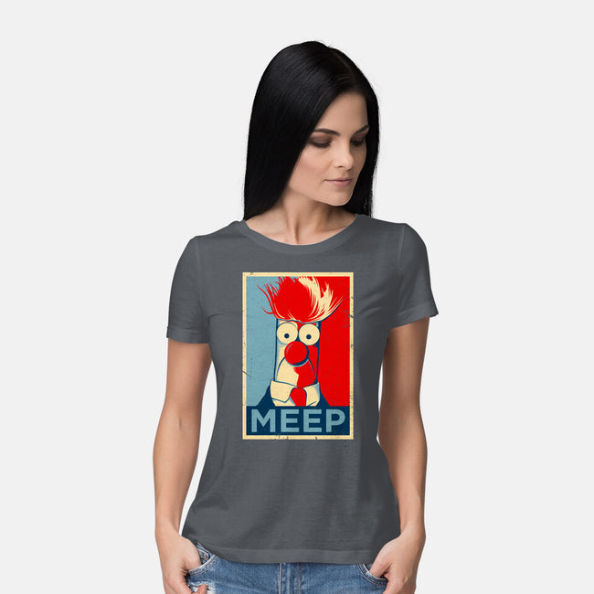 Vote Meep-Womens-Basic-Tee-drbutler