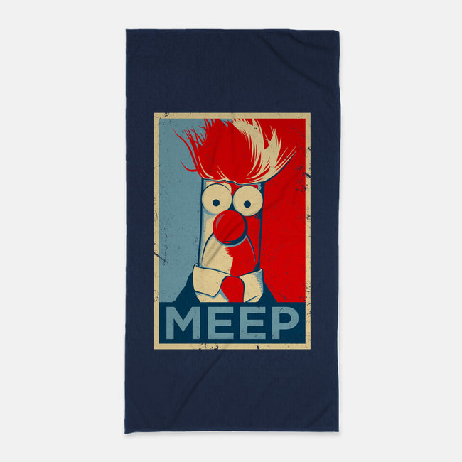 Vote Meep-None-Beach-Towel-drbutler