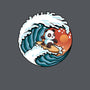 Surfing Panda-None-Glossy-Sticker-erion_designs