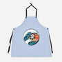 Surfing Panda-Unisex-Kitchen-Apron-erion_designs