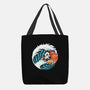 Surfing Panda-None-Basic Tote-Bag-erion_designs