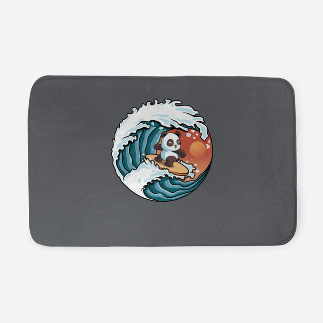 Surfing Panda-None-Memory Foam-Bath Mat-erion_designs