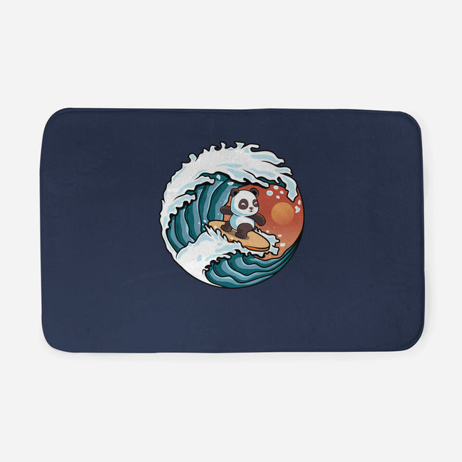 Surfing Panda-None-Memory Foam-Bath Mat-erion_designs