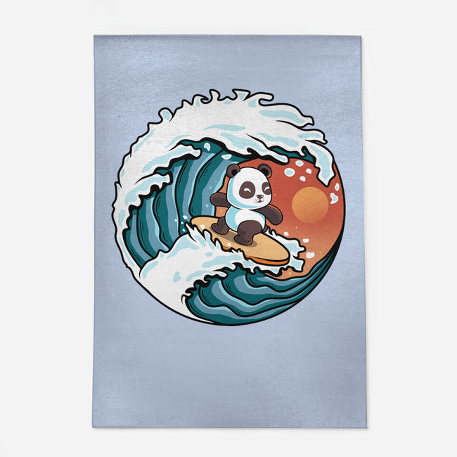 Surfing Panda-None-Indoor-Rug-erion_designs