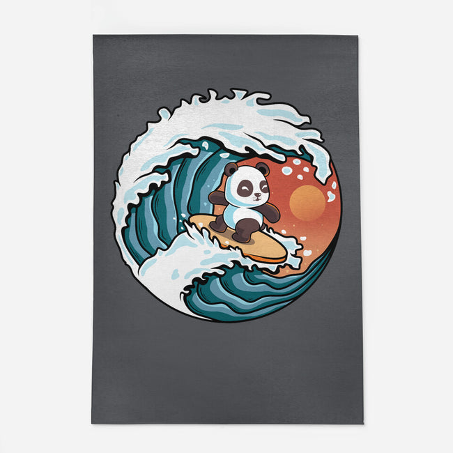 Surfing Panda-None-Indoor-Rug-erion_designs