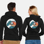 Surfing Panda-Unisex-Zip-Up-Sweatshirt-erion_designs