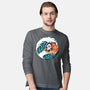 Surfing Panda-Mens-Long Sleeved-Tee-erion_designs