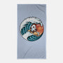 Surfing Panda-None-Beach-Towel-erion_designs