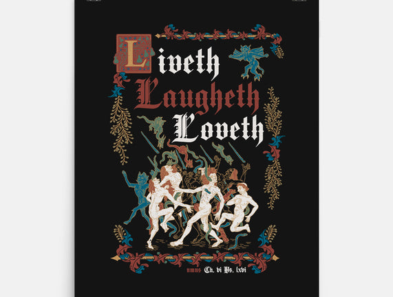 Live Laugh Love Medieval Style