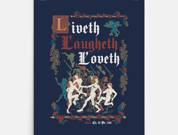 Live Laugh Love Medieval Style