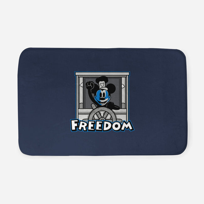 Free Mouse-None-Memory Foam-Bath Mat-Raffiti