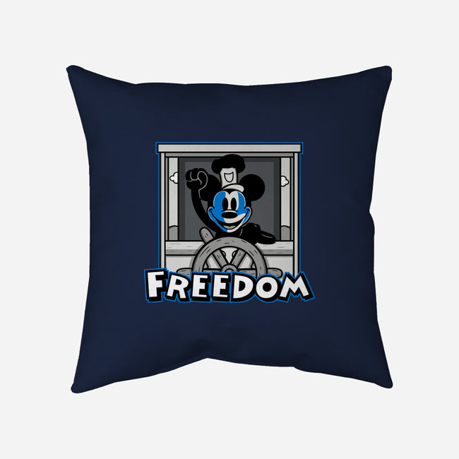 Free Mouse-None-Removable Cover-Throw Pillow-Raffiti