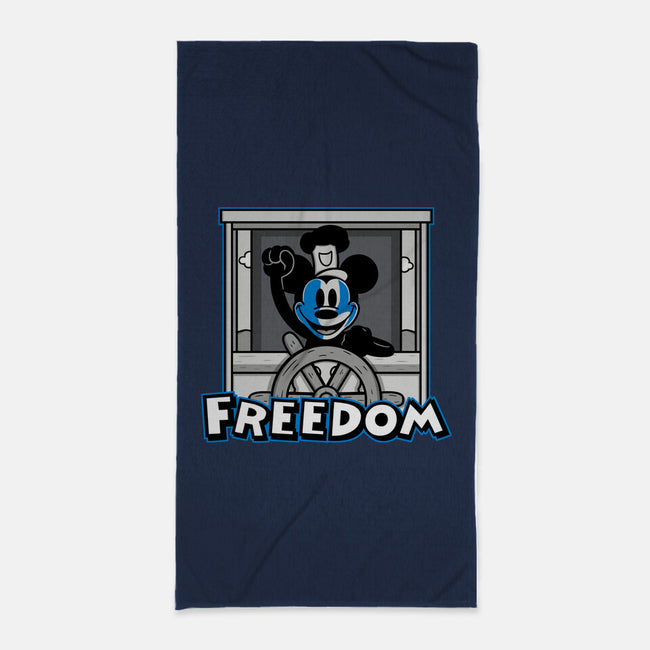 Free Mouse-None-Beach-Towel-Raffiti