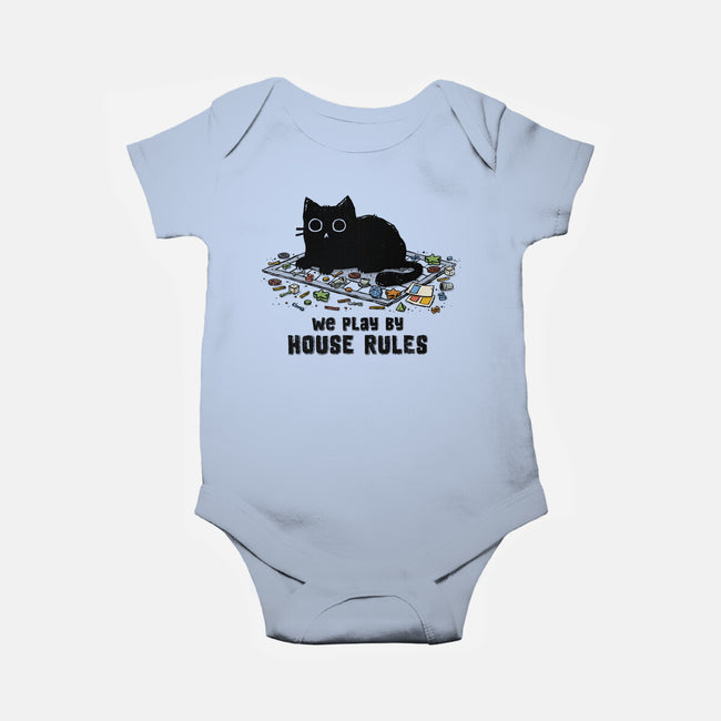 We Play By House Rules-Baby-Basic-Onesie-kg07