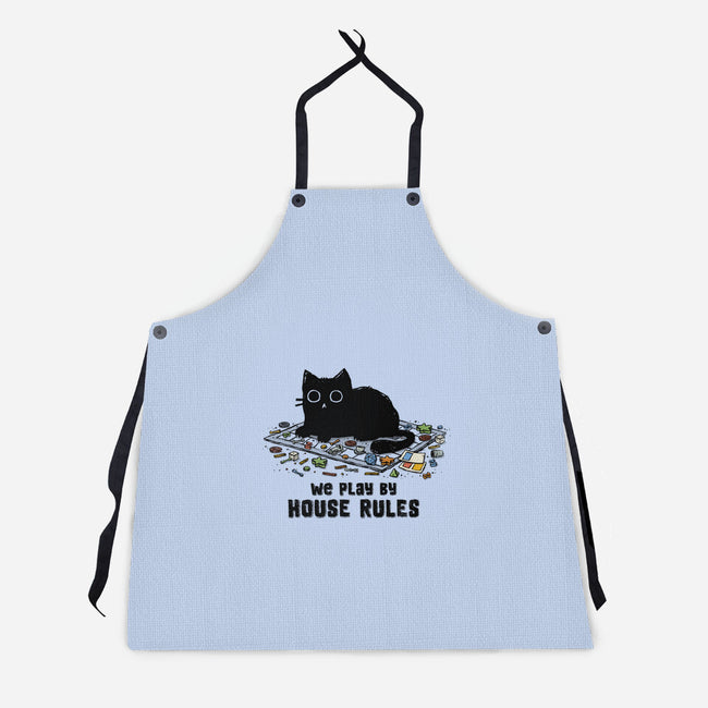 We Play By House Rules-Unisex-Kitchen-Apron-kg07