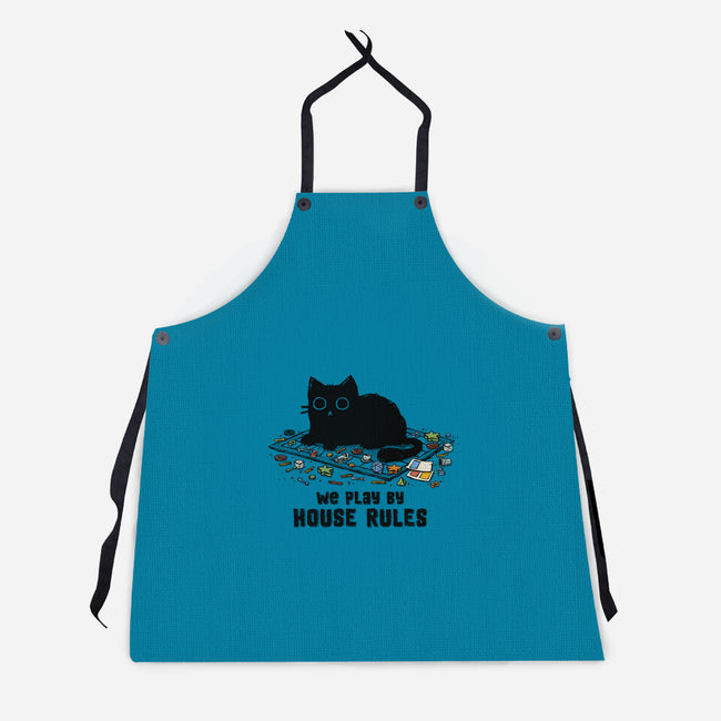 We Play By House Rules-Unisex-Kitchen-Apron-kg07