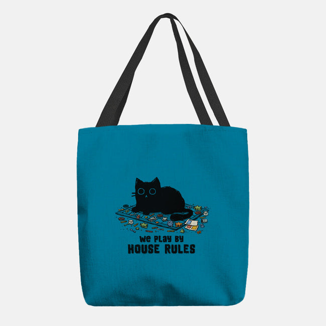 We Play By House Rules-None-Basic Tote-Bag-kg07