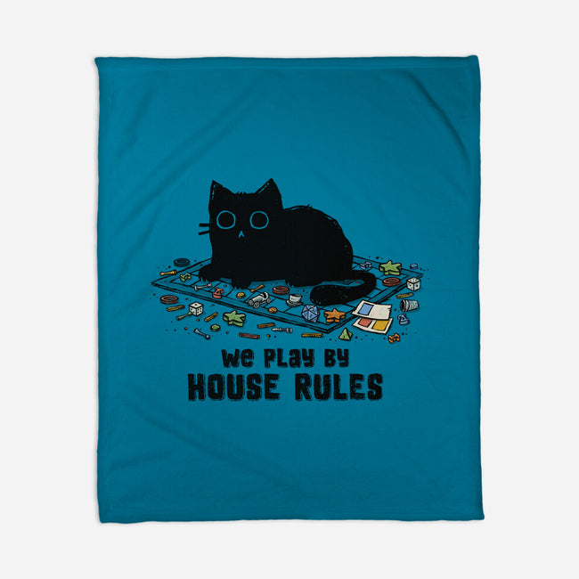 We Play By House Rules-None-Fleece-Blanket-kg07