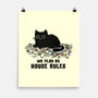 We Play By House Rules-None-Matte-Poster-kg07