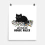 We Play By House Rules-None-Matte-Poster-kg07