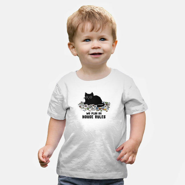 We Play By House Rules-Baby-Basic-Tee-kg07