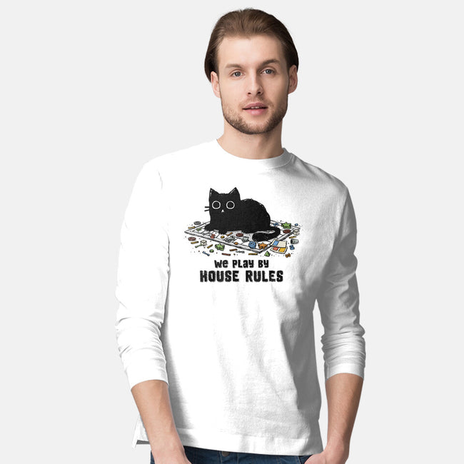 We Play By House Rules-Mens-Long Sleeved-Tee-kg07