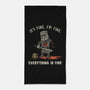 Everything Tis Fine-None-Beach-Towel-kg07