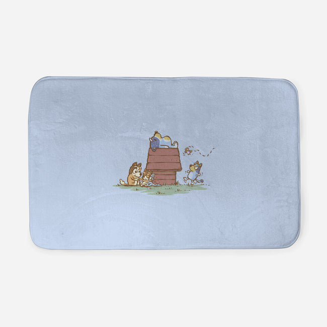 The Lazy Heeler-None-Memory Foam-Bath Mat-kg07