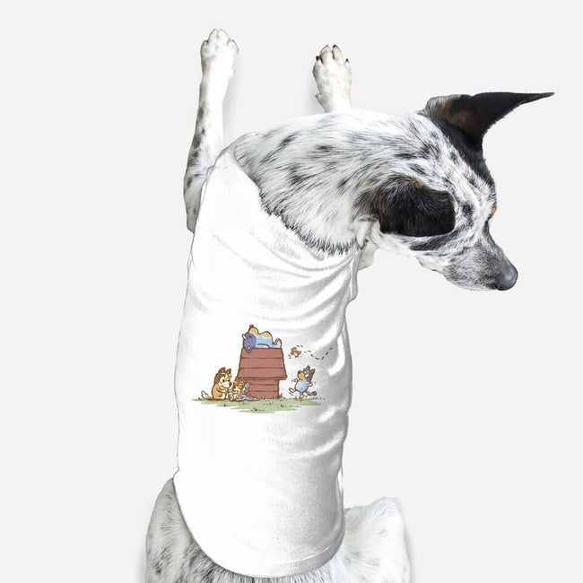 The Lazy Heeler-Dog-Basic-Pet Tank-kg07