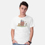 The Lazy Heeler-Mens-Basic-Tee-kg07