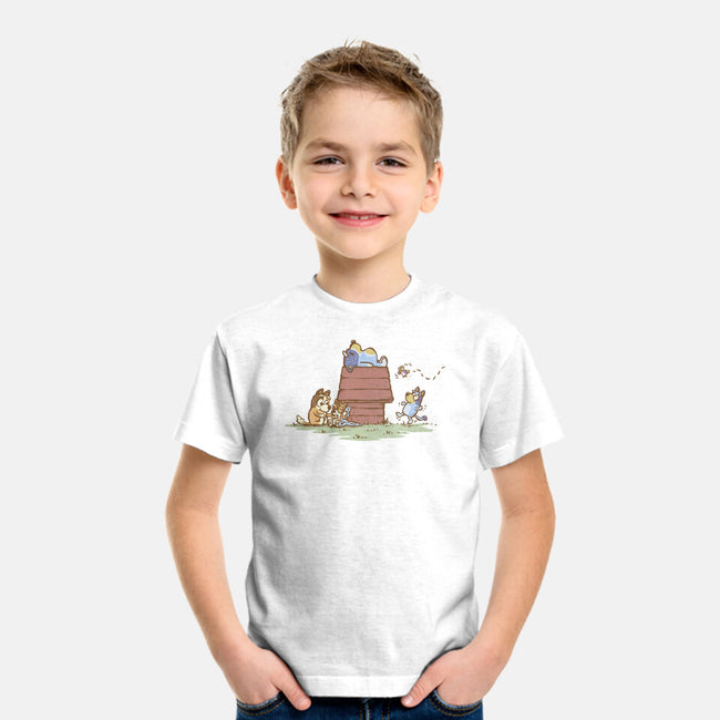 The Lazy Heeler-Youth-Basic-Tee-kg07