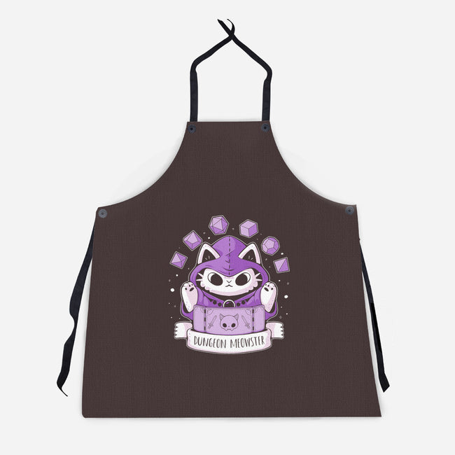 The Dungeon Meowster-Unisex-Kitchen-Apron-xMorfina