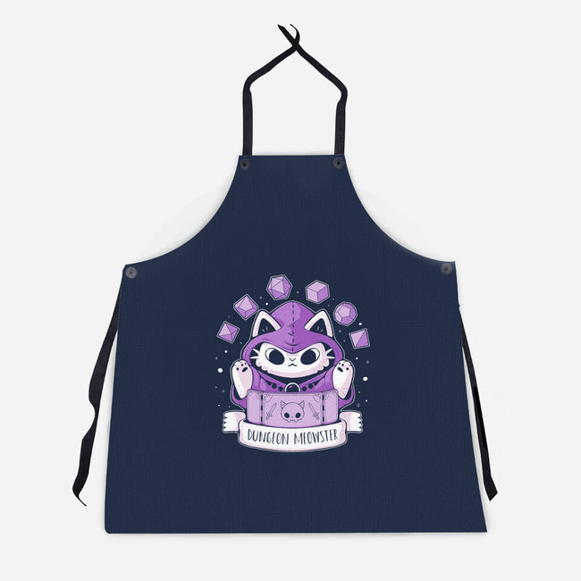 The Dungeon Meowster-Unisex-Kitchen-Apron-xMorfina