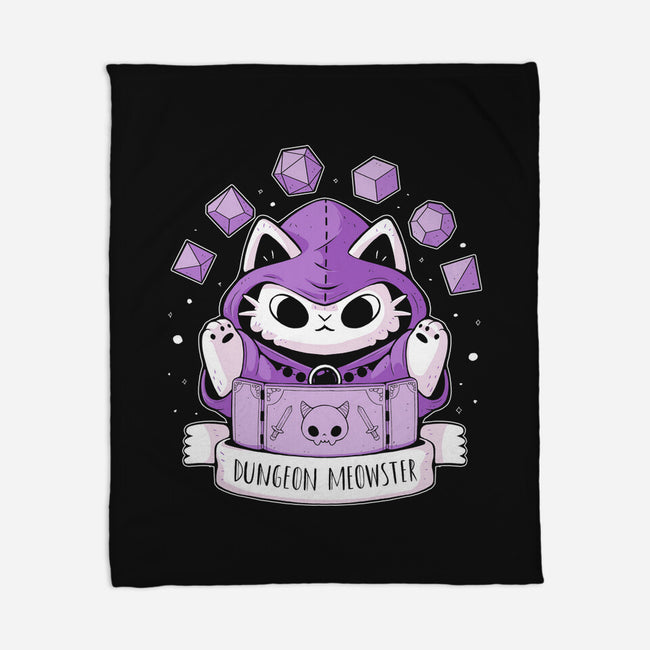 The Dungeon Meowster-None-Fleece-Blanket-xMorfina