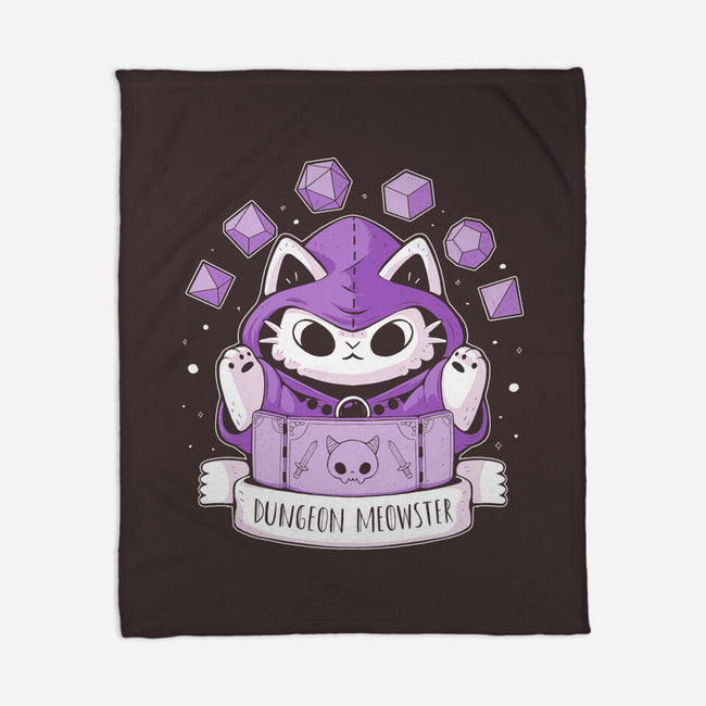 The Dungeon Meowster-None-Fleece-Blanket-xMorfina