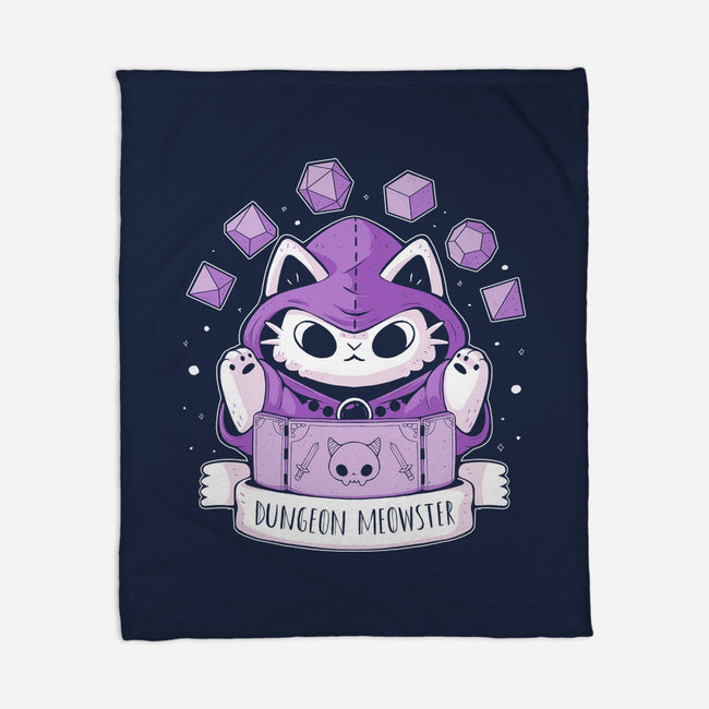 The Dungeon Meowster-None-Fleece-Blanket-xMorfina