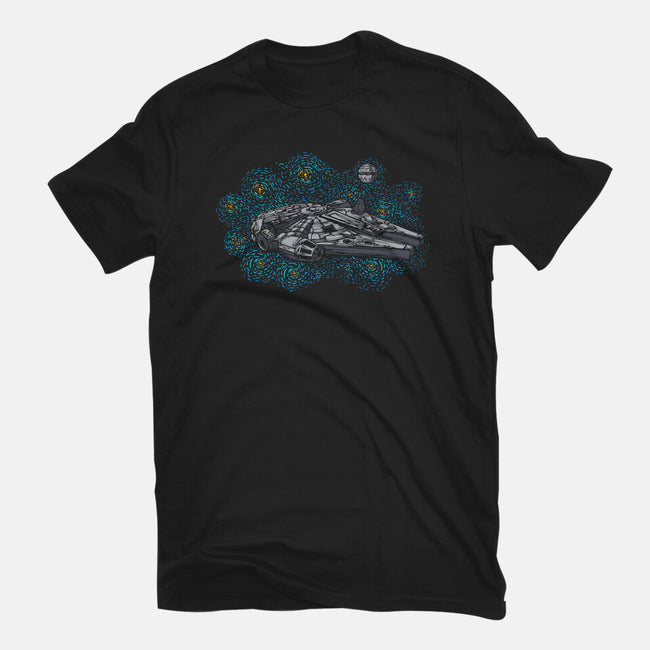 Rebel Starry Night-Mens-Basic-Tee-sebasebi