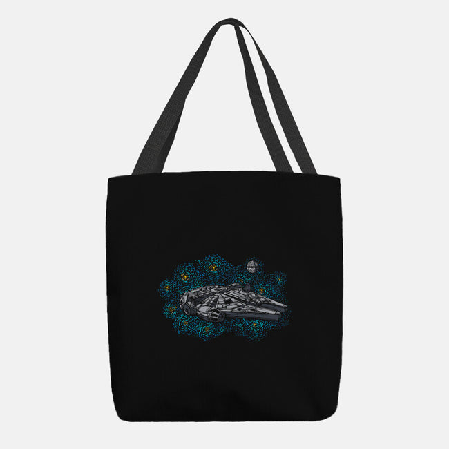 Rebel Starry Night-None-Basic Tote-Bag-sebasebi