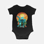 Ukiyo E Hero Landscape-Baby-Basic-Onesie-dandingeroz