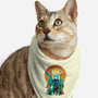 Ukiyo E Hero Landscape-Cat-Bandana-Pet Collar-dandingeroz