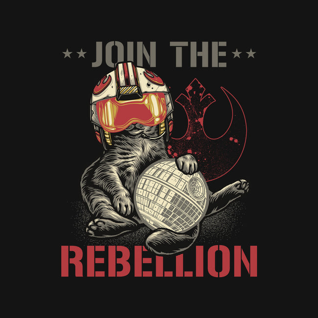 Join The Cat Rebellion-None-Removable Cover-Throw Pillow-gorillafamstudio