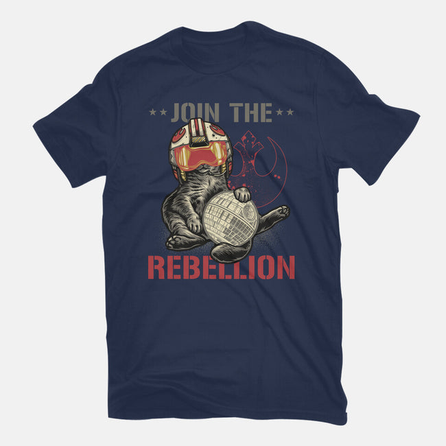 Join The Cat Rebellion-Mens-Premium-Tee-gorillafamstudio