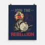 Join The Cat Rebellion-None-Matte-Poster-gorillafamstudio