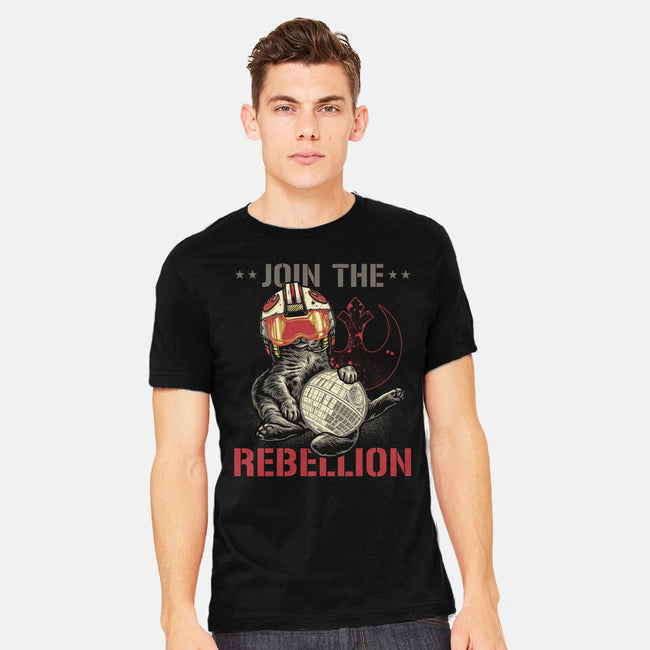 Join The Cat Rebellion-Mens-Heavyweight-Tee-gorillafamstudio