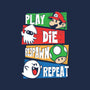 Gamer's Life-Unisex-Basic-Tee-turborat14