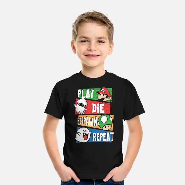 Gamer's Life-Youth-Basic-Tee-turborat14