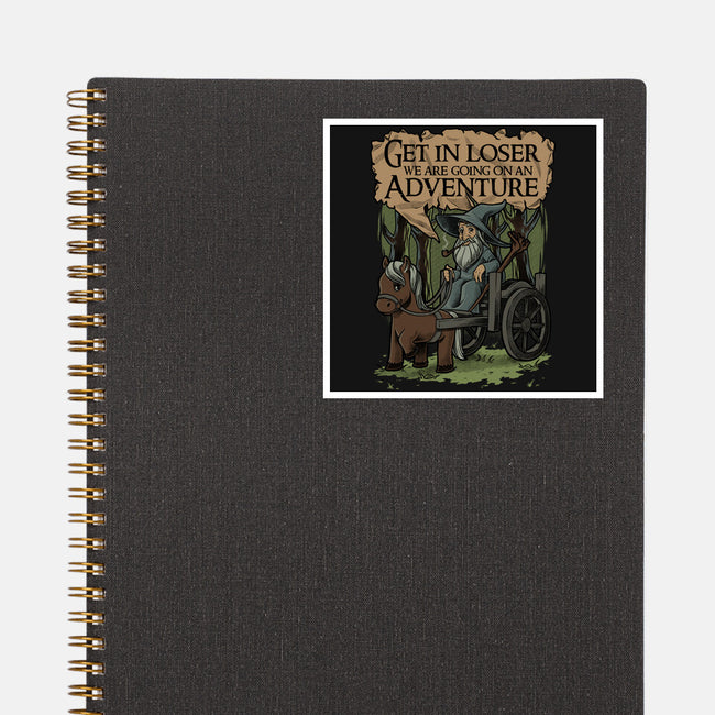 Medieval Wizard Adventure-None-Glossy-Sticker-Studio Mootant