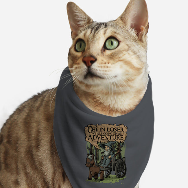 Medieval Wizard Adventure-Cat-Bandana-Pet Collar-Studio Mootant